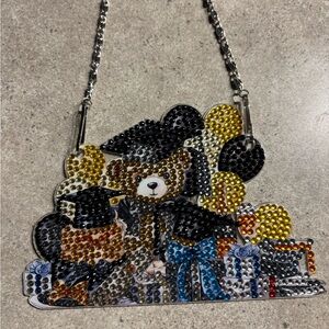 Graduation Bear Rhinestone Sun catcher